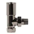BiWorld Heavy Pattern 15mm Black Nickel Angled Wheel Head Valve EV-HP15BN - 0
