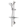 Bristan Evo Shower Kit With 3 Function Rub Clean Handset And Shelf EVF KIT03 C - 0