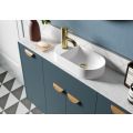 Vasca Liscio Tall End Panel - Matt Arley Blue  - 2