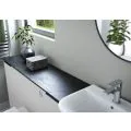 Vasca Liscio 200mm Slim Base Unit - Matt Dove Grey (Oak Cab) - 3