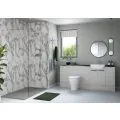 Vasca Liscio 200mm Slim Base Unit - Matt Dove Grey (Oak Cab) - 1