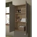 Vasca Liscio 600mm Standard WC Unit - Matt Stone (Oak Cab) - 2