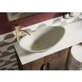 Vasca Liscio 200mm Standard Toilet Roll Unit - Warm Walnut (Oak Cab) - 2