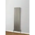 MHS Rads 2 Rails Finsbury Double Panel Vertical Anthracite Radiator 1800x300mm FIVDAN-18-300 - 0