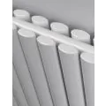 MHS Rads 2 Rails Finsbury Double Panel Vertical Anthracite Radiator 1800x600mm FIVDAN-18-600 - 1