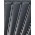 MHS Rads 2 Rails Finsbury Double Panel Vertical Anthracite Radiator 1800x600mm FIVDAN-18-600 - 2
