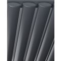MHS Rads 2 Rails Finsbury Double Panel Vertical Horizontal Anthracite Radiator 600x420mm FIVHDAN-60-420 - 1