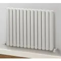 MHS Rads 2 Rails Finsbury Double Panel Vertical Horizontal Anthracite Radiator 600x600mm FIVHDAN-60-600 - 0