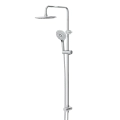 Bristan Flute Shower w/ Rigid Riser & Diverter to Handset Chrome FLT KIT C - 0