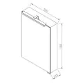 Abacus Pure Mirror Cabinet 50 FNMC-01-3005 - 2