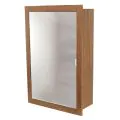 Abacus Trio Recessed Cabinet Walnut FNRC-03-5403 - 0