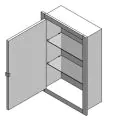 Abacus Trio Recessed Cabinet Bleached Oak FNRC-03-5803 - 2