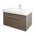 Abacus Simple 80cm Basin Vanity Unit Terra Matt - 0