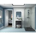 Envy Trend 900mm Sliding Door Side Panel - Chrome - 1