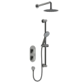 Bristan Frammento Gun Metal Grey Concealed Dual Control Shower Pack FRAMMENTO GM SHWR PK - 0