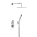 Bristan Frammento Concealed Dual Control Shower Pack 2 Chrome FRAMMENTO SHWR PK2 - 0