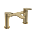 Bristan Frammento Bath Filler Brushed Brass FRM BF BB - 0