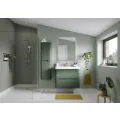 Vasca Aquino 550mm Floor Standing WC Unit - Matt Sage Green - 1