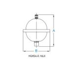 HydroGuard 0.16L Stainless Steel Shock Arrestor - 1