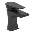 Bristan Hourglass Basin Mixer Black with Waste HOU BAS BLK - 0
