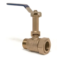 Inta 1 1/4˝ Female Swivel x 1˝ Male Extended Lever Ball Valve HPBV114 - 0
