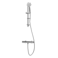 Inta Enzo Single Outlet Thermostatic Shower with Flexible Riser Kit IX100010CP - 0