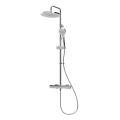 Inta Enzo Dual Outlet Safe-Touch Thermostatic Shower with Telescopic Riser Kit IX200020CP - 0