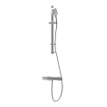 Inta Mio Deluxe Single Outlet Safe-Touch Thermostatic Shower with Flexible Riser Kit IX300025CP - 0