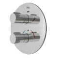 Inta Enzo Concealed Single Outlet Thermostatic Shower w/ Flexible Riser Kit IX400014CP - 0