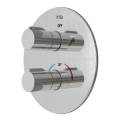 Inta Enzo Concealed Dual Outlet Thermostatic Shower Kit IX600014CP - 0