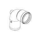 Ideal High Level 90 Degree Elbow 203229 - 0