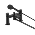 Bristan Liso Bath Shower Mixer Black LIS BSM BLK - 0