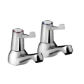 Bristan Lever Basin Taps with 3" (76mm) Levers VAL2 1/2 C CD - 0