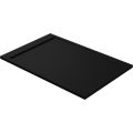 Envy 30mm Linear Slate 1600x800mm Rectangular Tray & Waste - Black - 1
