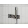 Vasca Rivoli Shower Pack Two - Two Outlet Twin Shower Valve w/Handset & Brass Overhead - Chrome - 1