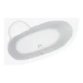 Vasca Rene 1500x950x600mm 0TH Offset Corner Bath w/Legs (LH) - 0