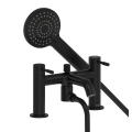 Bristan Molida Bath Shower Mixer Black MOL BSM BLK - 0