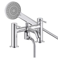 Bristan Molida Bath Shower Mixer Chrome MOL BSM C - 0
