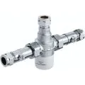 Bristan 15mm TMV3 Thermostatic Mixing Valve With Isolation MT503CP-ISO - 0