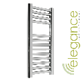 Abacus Direct Elegance Micro Linea Towel Warmer 1120 x 300 Chrome - 0