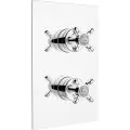 Bristan Thermostatic Recessed Shower Valves Two Outlet Diverter Chrome N2 SHCDIV C - 0