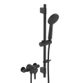 Bristan Onza Exposed Mini Valve Shower Black NZA SHXAR BLK - 0