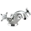 Bristan 1901 Basin Mixer Chrome With Pop-up Waste N BAS C CD - 0