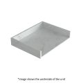 Vasca Scuro 800mm Wall Hung Basin Shelf - White Marble  - 2