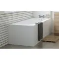 Vasca 1810x810mm One-Piece Bath Panel - White Gloss - 0