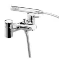 Bristan Prism Pillar Bath Shower Mixer PM BSM C - 0