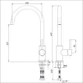 Bristan Pistachio Easyfit Sink Mixer PST EFSNK C - 1