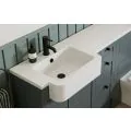 Vasca Cirocco Bath/Shower Mixer & Bracket - Matt Black - 2
