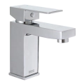 Bristan Qubo Basin Mixer with Clicker Waste QB BAS C - 0