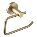 Bristan Round Toilet Roll Holder Brushed Brass RD ROLL BB - 0